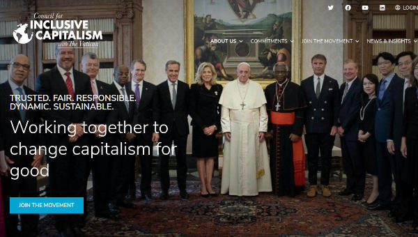 Councel for Inclusive Capitalism with The Vatican
