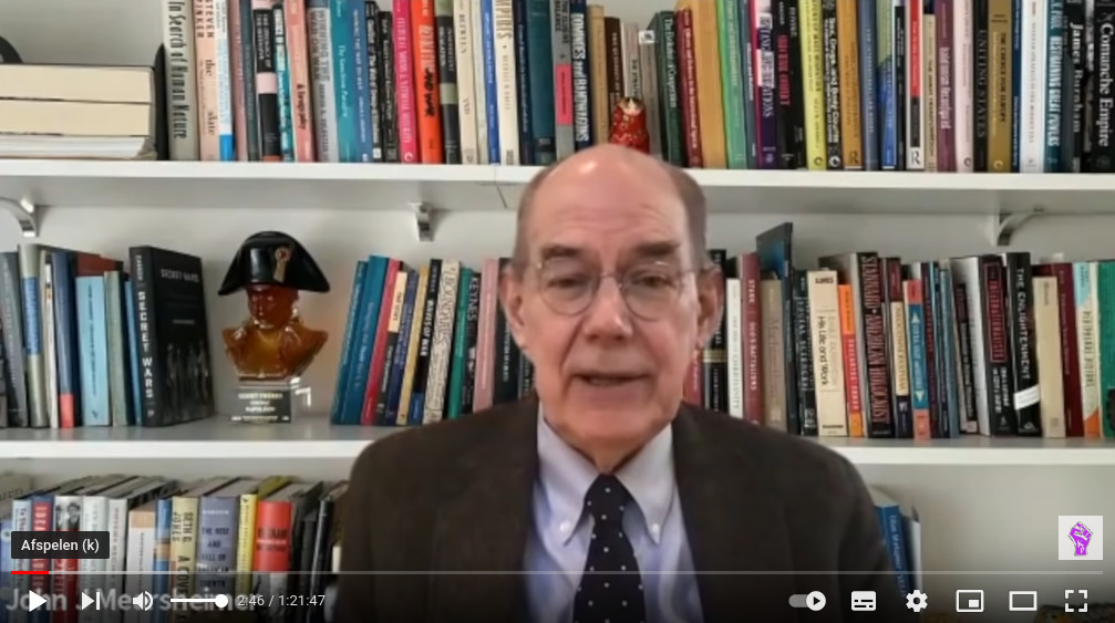 John J. Mearsheimer 2022 update over het Oekraïne-Rusland conflict